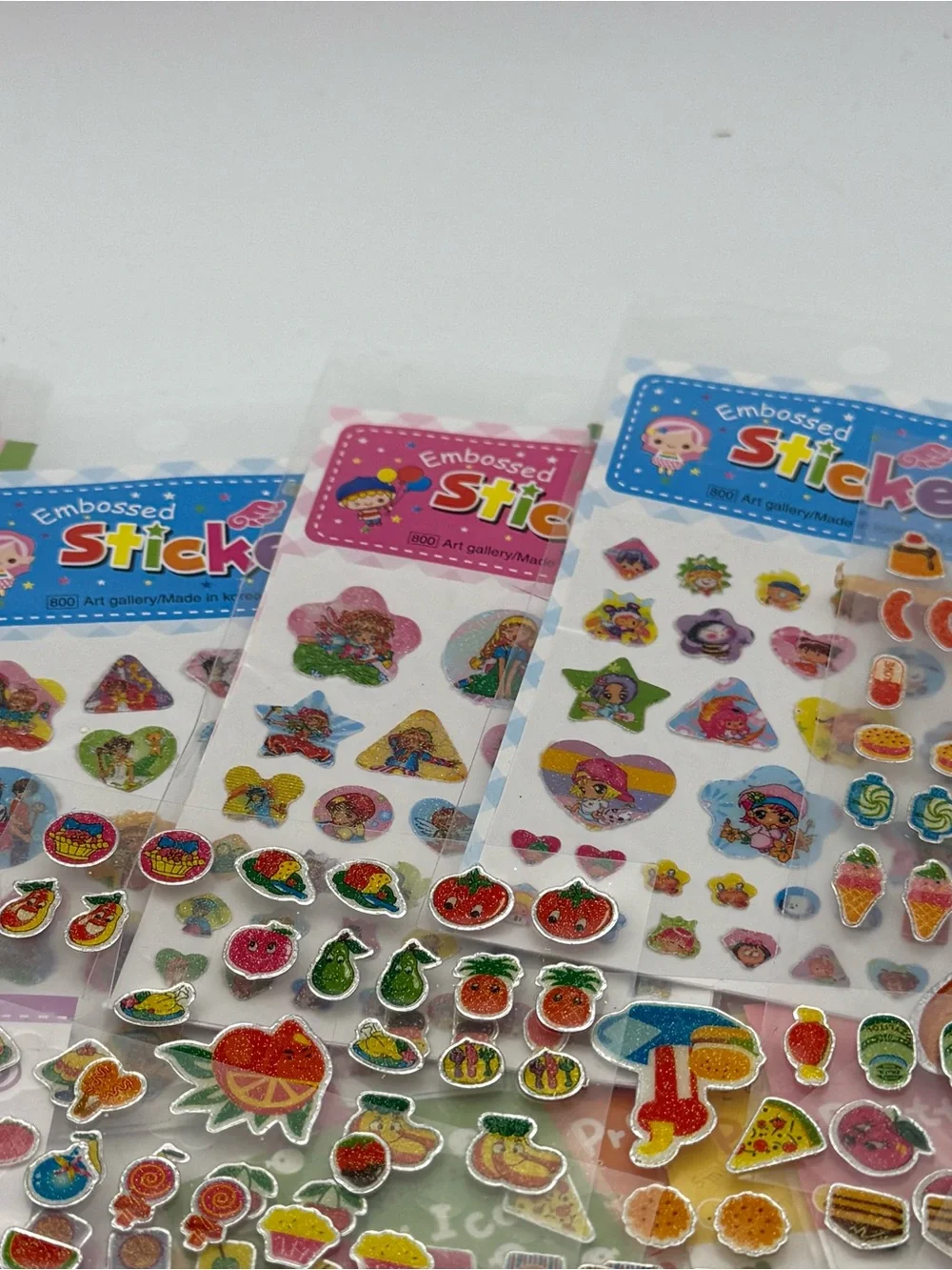 Assorted Cute Stickers Pack - Multicolor Decorative Stickers for Parties